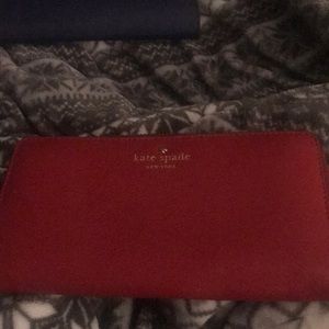 Red Kate Spade Wallet